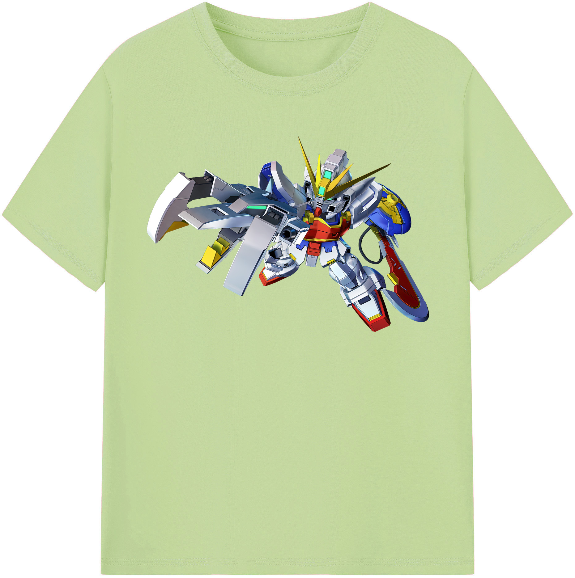 （画像用） 機動戦士ガンダム Mobile Suit Gundam 綿100％半袖Tシャツ（フロントプリント）